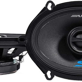 Alpine S 5x7" Front Factory Speaker Replacement Kit For 2004 Ford F-150 Heritage