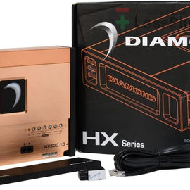Diamond Audio HX800.1D HEX Mono 800W RMS Class D Subwoofer Amplifier