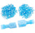 Absolute 200pcs Male & Female Blue Nylon Quick Disconnects 16-14 AWG Gauge Insulated