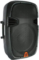 MR DJ PBX2109MP3 1600W 12" Powered PA DJ Active Loudspeaker with USB, SD Card & MP3 Player
