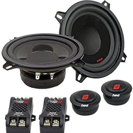 2 Cerwin Vega XED525C XED Series 5.25" 2-Way Component Speaker Set