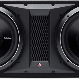 Rockford Fosgate P3-2X12 Punch Dual P3 12" Loaded Enclosure Ported Subwoofer