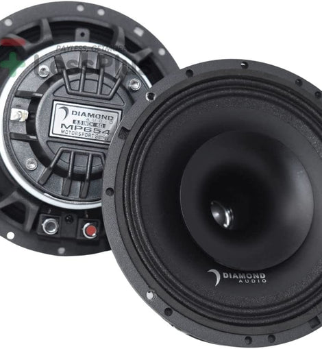 Diamond Audio MP654 Full-Range Car Speakers 2 Pieces