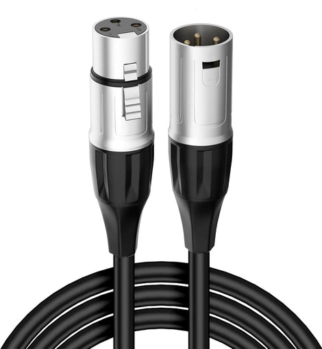 MR DJ CXMXF30 30' XLR Male to XLR Female Microphone Balanced Instrumental Dj XLR Interconnect Cable