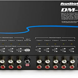 Audio Control DM-810 Premium 8 Input 10 Output DSP Matrix Processor, ACR-3 Dash Remote