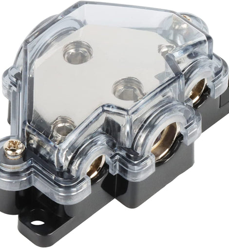 Absolute PD-130C 2-4 Gauge 1 in 3 Ways Out Power Splitter Distribution Block
