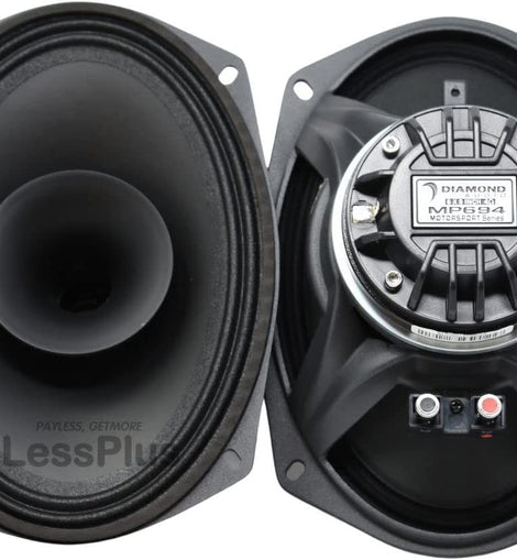 Diamond Audio MP694 6 X 9” PRO Full-Range Co-Ax Horn Speaker