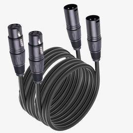 2 MR DJ CXMXF30 30' XLR Male to XLR Female Microphone Balanced Instrumental Dj XLR Interconnect Cable