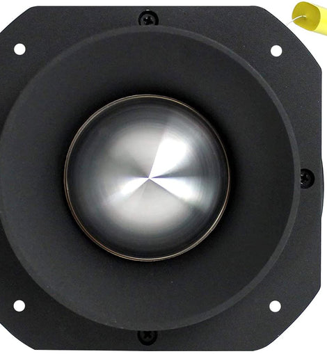 MR DJ HDPRO5000B 1000 Watt Super Tweeter 7” Piezo Horn Heavy Duty Bullet Tweeter Titanium Diaphragm 4-8 ohms with Crossover Capacitor