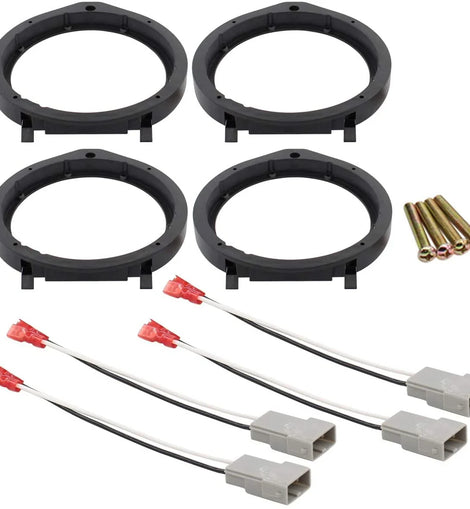 2 Pair Metra 82-7805 Door Speaker Adapter Plates 6.5