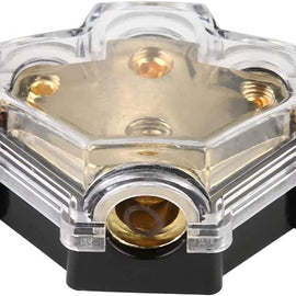 Absolute PD-130G 2-4 Gauge 1 in 3 Ways Out Power Splitter Distribution Block