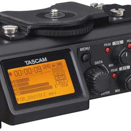 Tascam DR-70D 4-Track Portable Audio Recorder for DSLR Camera