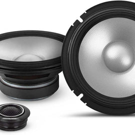 2 Pair Alpine S2-S65C 6-1/2" Component 2-Way Speaker System Bundle