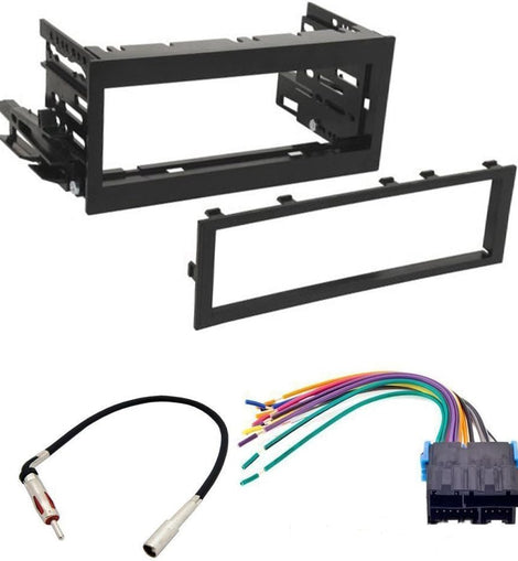 American Terminal CAR STEREO DASH MOUNTING KIT WIRE HARNESS FIT CHEVROLET GMC 1995 - 2005