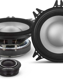 Alpine S2-S40C 4" 4x6" 140W Component Speakers In-Line Crossovers SIlk Tweeters