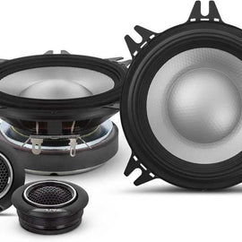 Alpine S2-S40C 4" 4x6" 140W Component Speakers In-Line Crossovers SIlk Tweeters