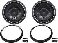 2 Rockford Fosgate Punch P3SD2-10 600W 10" Punch Series Dual 2-ohm Shallow Car Subwoofer