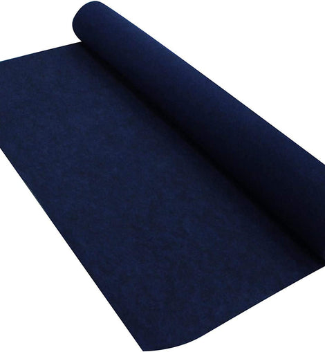 Absolute C150BL 150' x 4' Carpet 150' Length X 4' Wide Blue Carpet for Speaker, Sub Box Carpet, RV, Boat, Marine, Truck, Car, Trunk Liner, PA DJ Speaker, Box, Upholstery Liner Carpet