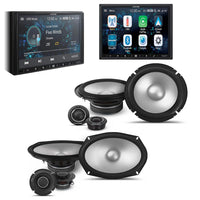 Alpine ILX-W670 Indash S2-S65C 6.5 Component & S2-S69C 6x9 Component Speakers