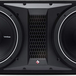 Rockford Fosgate Punch P1-2X12 & P500X1BD<BR/>1000W Peak Punch P1 Dual 12" Loaded Subwoofer Enclosure Ported