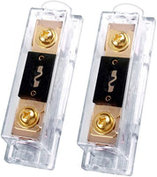 2 Patron PANLFH0G140 140 Amp Inline ANL Fuse Holder 0/2/4 Gauge AWG ANL Fuse Block