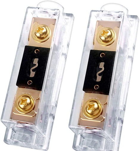 2 Patron PANLFH0G140 140 Amp Inline ANL Fuse Holder 0/2/4 Gauge AWG ANL Fuse Block