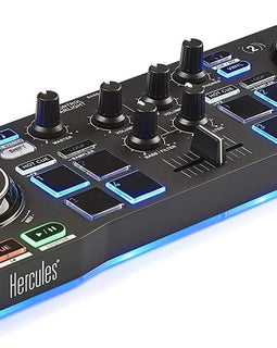 Hercules DJ Control Starlight Compact Controller & Mackie CR4-X Monitors