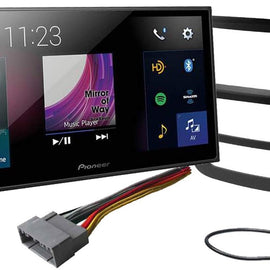 Pioneer DMH-1770NEX  Double DIN 6.8" Mechless + Install Kit Fit 02-05 Dodge Ram