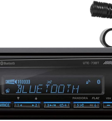 ALPINE UTE-73BT Digital Media Advanced Bluetooth Car Receiver w/AUX/USB+Remote