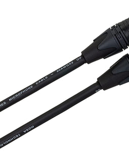 Hosa CMK-075AU Neutrik XLR3F to XLR3M Edge Microphone Cable, 75 feet