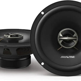 2 Pairs Alpine EL-E65-G 6.5" Coaxial 2-Way Speaker 160W