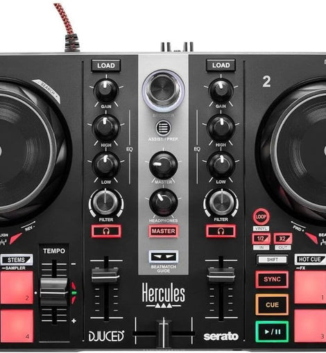Hercules DJ-LEARNING-KIT-MK2 DJLearning Kit MK2 Complete DJ System for Beginners