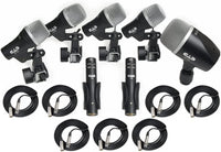CAD Audio Stage7 Drum Mics with 7 20' XLR Cables