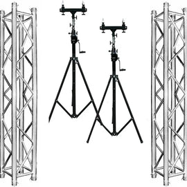 MR TRUSS Crank-up Portable 12' Lighting Truss Package