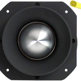 MR DJ HDT600B 600 Watt Super Tweeter 4” Piezo Horn Heavy Duty Super Strong Bullet Tweeter with Titanium Diaphragm 4-8 ohms Includes Crossover Capacitor