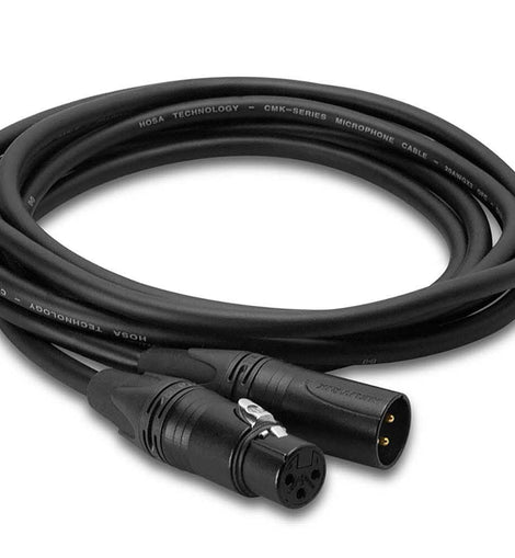 Hosa Neutrik XLR3F to XLR3M Edge Microphone Cable