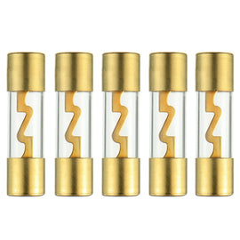 DC Sound DAGU80-10 80 Amp AGU Glass Fuse 10 Pack