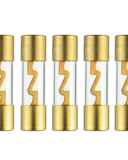American Terminal TAGU300-10 300 Amp Gold-Plated AGU Glass Fuse (10 Pack)