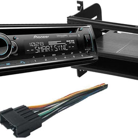 Pioneer DEH-S6220BS 1-DIN CD/DM Bluetooth & Dash Kit Fit 2005-2008 Hyundai Tucson