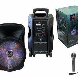 15" 2-way Powered Speaker with BLUETOOTH 3000 Watt Built-in Amplifier/USB Mp3