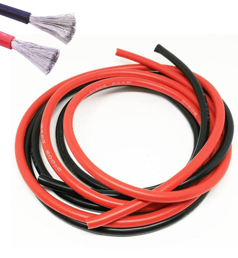 10 Gauge 10 Feet Red +10 Feet Black Power Ground Wire Cable Car Boat RV ATV Marine