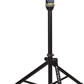 Ultimate Support TS-90B TeleLock Series Lift-assist Aluminum Speaker Stand with Integrated Speaker Adapter