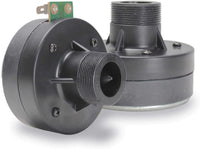 2 MR DJ HD200 200 Watt Super Horn Bullet Tweeters 3" 4-8 ohms 18oz Magnet Threaded for Horn Mounting