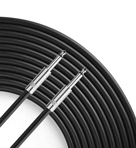Razzi Pro RZ SKJ-603 Speaker Cable Wire 1/4 Inch TS to Same 3 feet