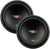 (2) CERWIN VEGA XED12 CAR 12" SUBS 2000W MAX 4 OHM SUBWOOFERS BASS SPEAKERS NEW