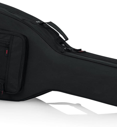 Gator Cases GL-DREAD-12 Lightweight Polyfoam Guitar Case For Dreadnaught Style Acoustic Guitars