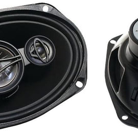 CERWIN VEGA XED693 6 x 9 Inches 350 Watts Max 3-Way Coaxial Speaker Set & Metra 72-4568 Speaker Harness for Selected General Motor Vehicles