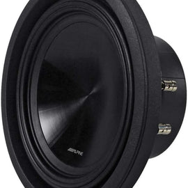 2 New Alpine SWT-10S4 10" 2000w Shallow Subwoofers Car Stereo Subs