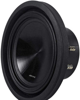 Alpine SWT-10S2 1000W Peak 10" SWT Series Single 2-ohm Shallow Mount Subwoofer