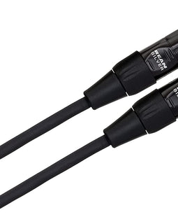 Hosa HMIC-003 REAN XLR3F to XLR3M Pro Microphone Cable, 3 Feet